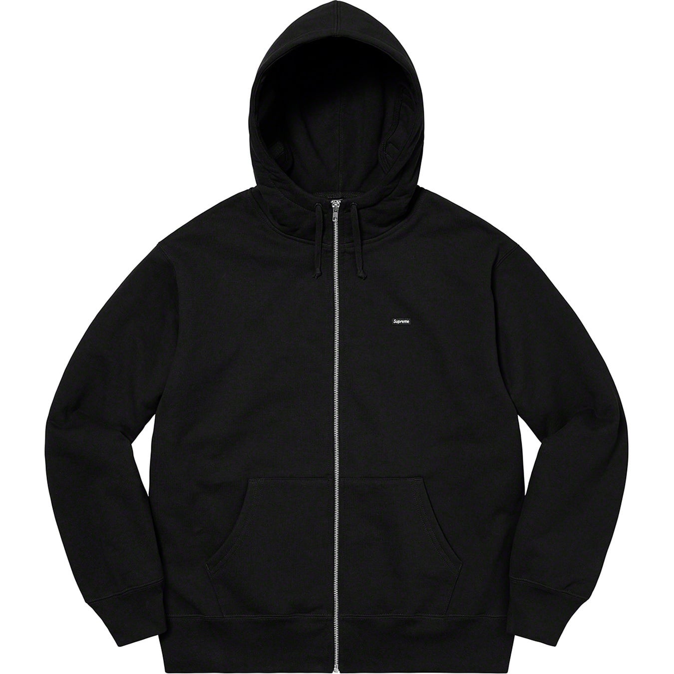 Small Box Facemask Zip Up Hooded Sweatshirt view 2